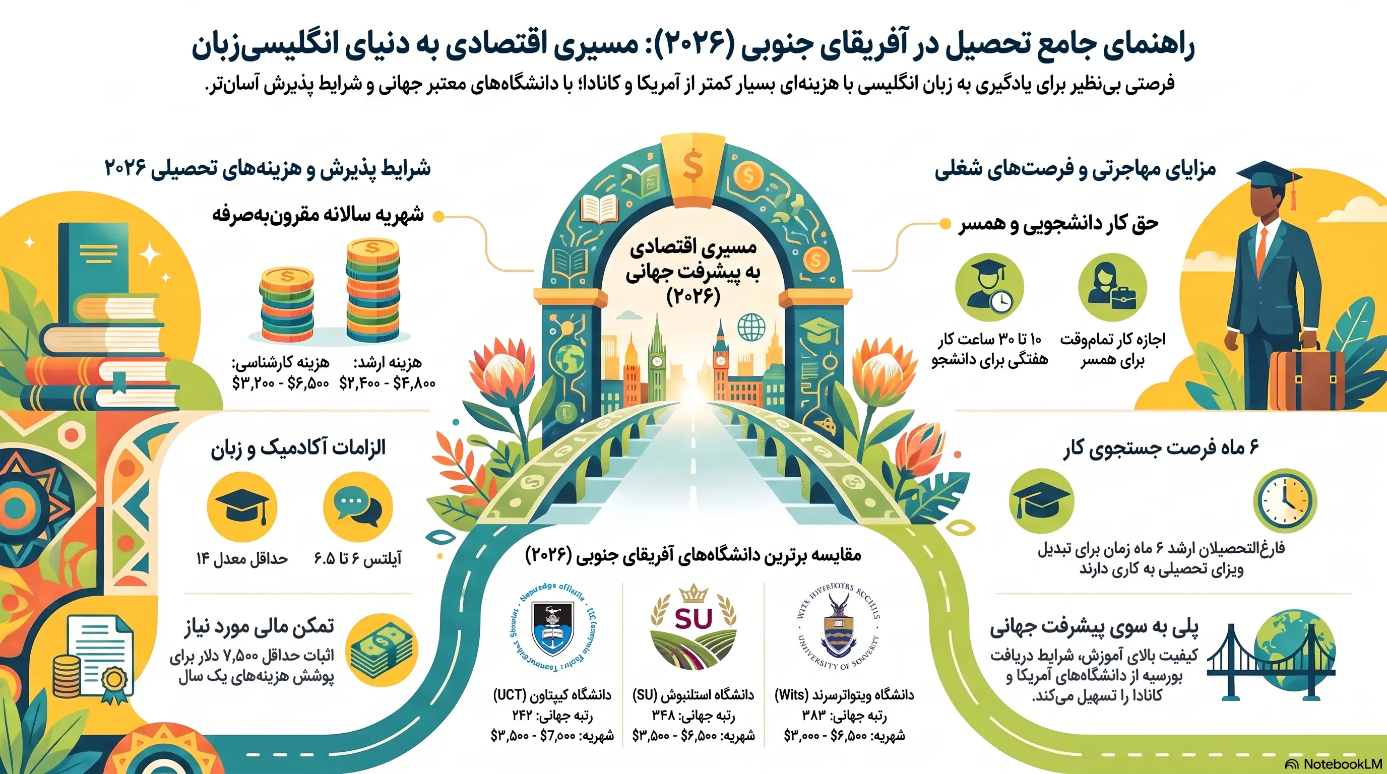 راهنمای تحصیل در آفریقای جنوبی