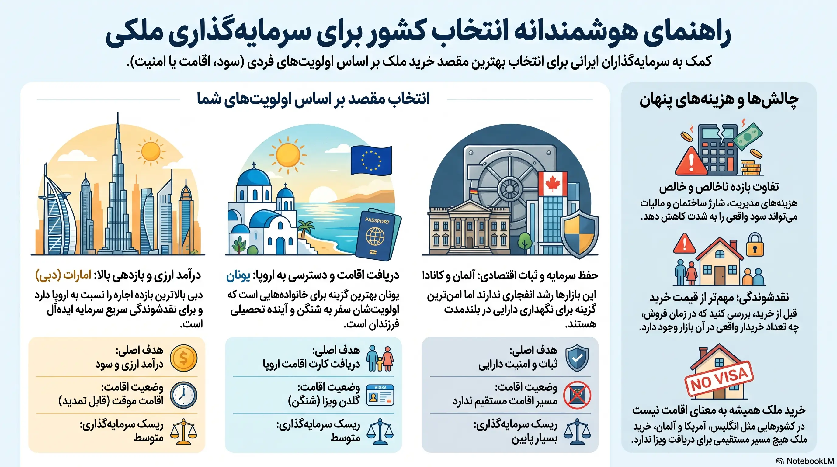 راهنمای سرمایهگذاری ملکی در خارج