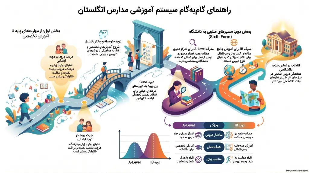 سیستم آموزشی مدارس انگلسان