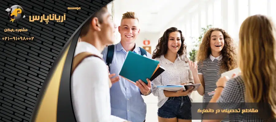 مقاطع تحصیلی در دانمارک