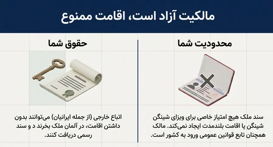 آیا مهاجرت به آلمان از طریق خرید ملک امکان پذیر است