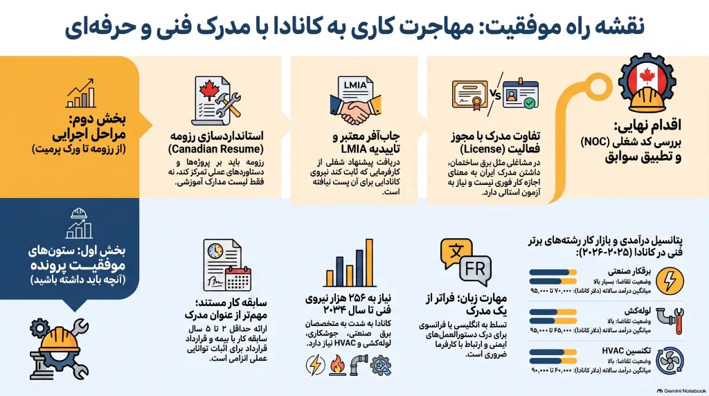 مهاجرت کاری به کانادا