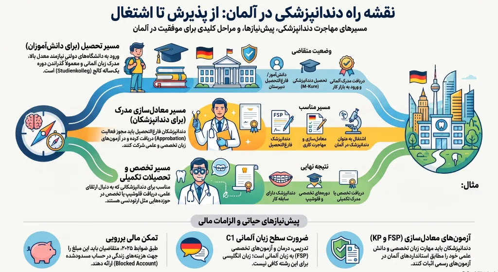 نقشه راه دندانپزشکی