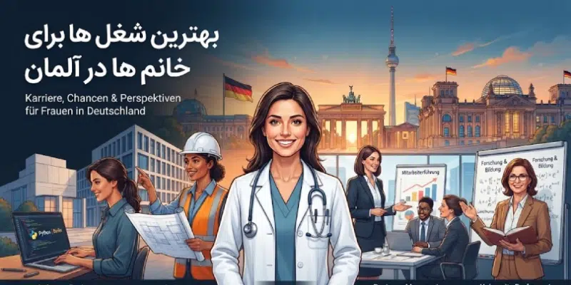 بهترین شغل برای خانم ها در المان