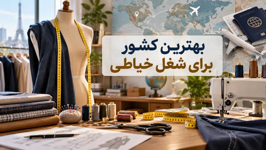 بهترین کشور برای شغل خیاطی