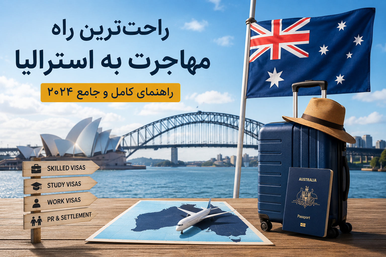 راحت ترین راه مهاجرت به استرالیا