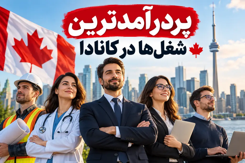 پردرآمدترین شغل_ها در کانادا